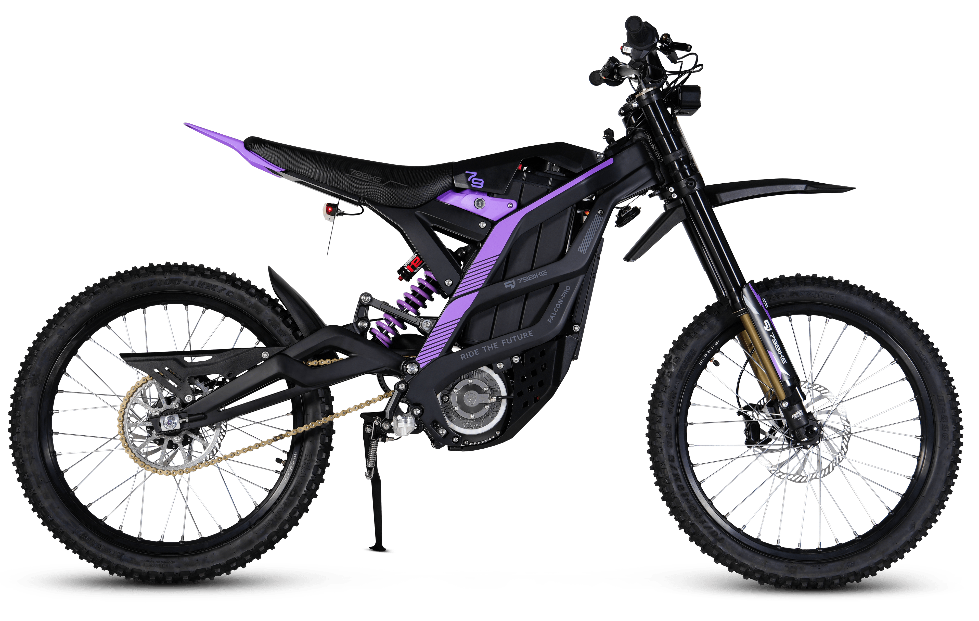 Falcon Pro Electric Off Road Dirt Bike 72V Lithium-ion Battery, 10 KW peak Motor Power All terrain Heavy duty with warranty thumbnail 3