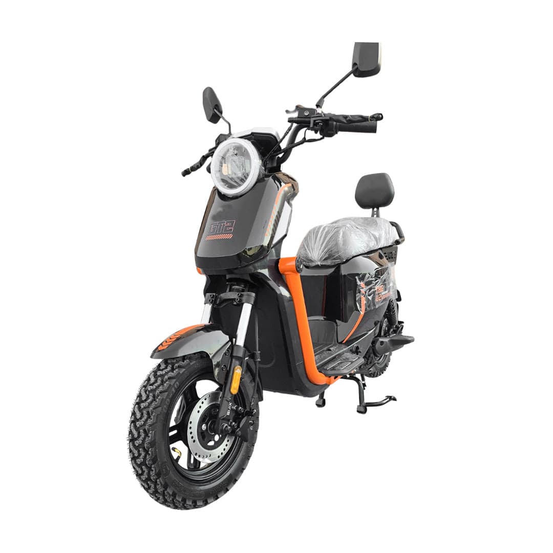 Compact E-bike 1000W Power, Electric Scooter upgradeable to Lithium Removable Battery 48V 20AH, 50KM Speed