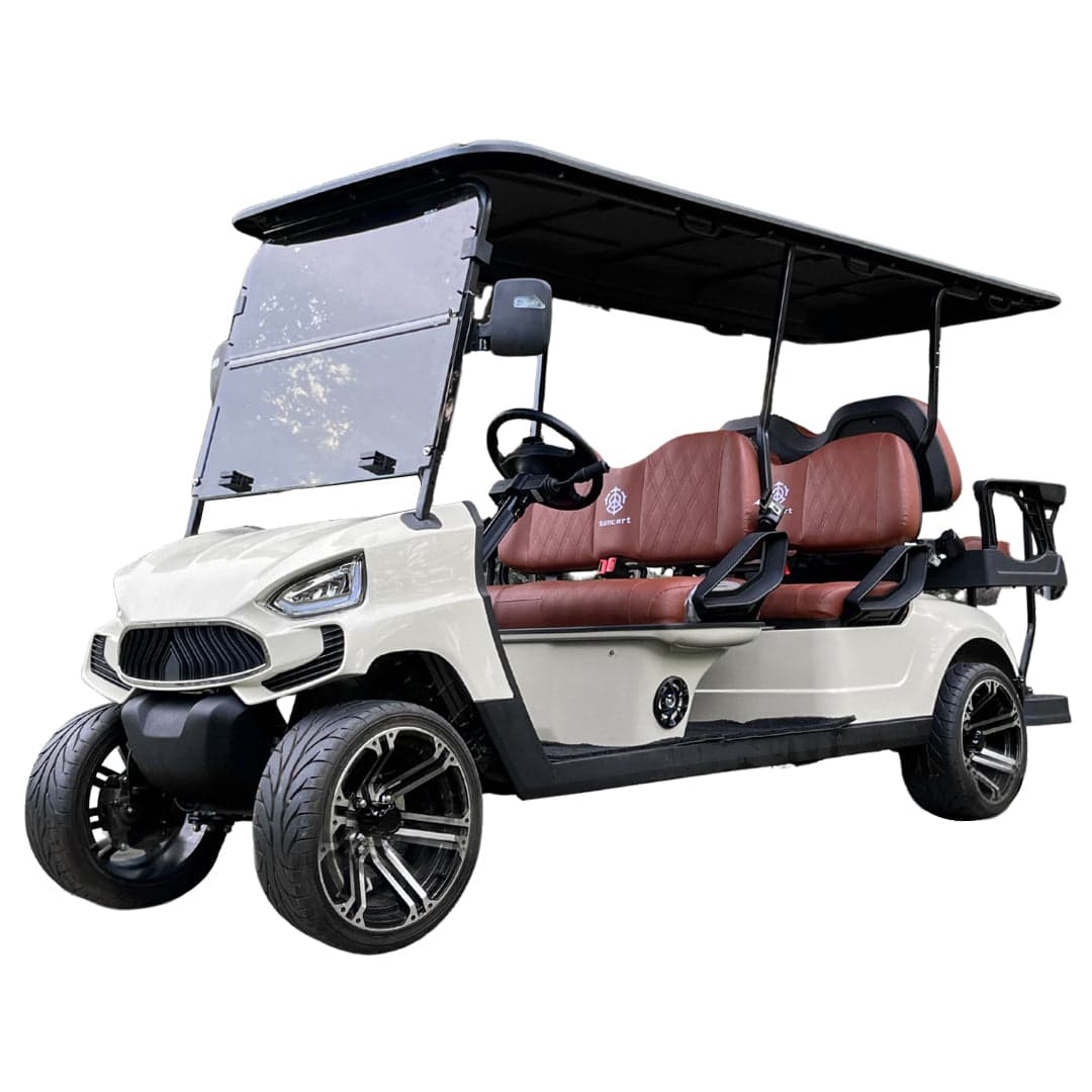 Green Rider Electric Golf Cart Golf Buggy 4+2 Seater thumbnail 2
