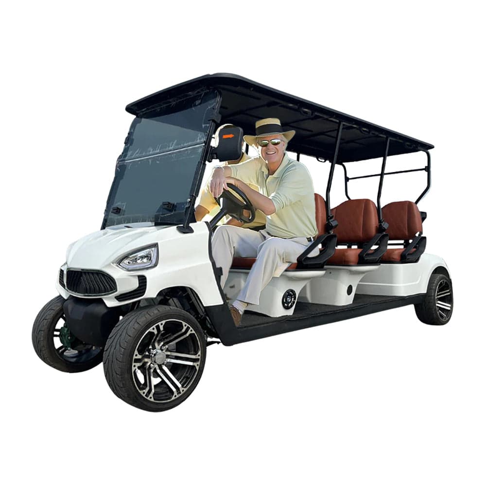 Green Rider Electric Golf Cart Golf Buggy 6 Seater thumbnail 2