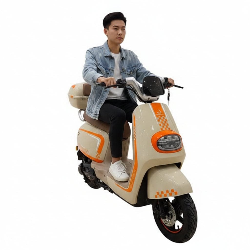 Kugoo Long-Range Electric Scooter, 500W Power, Up to 50KM Ride Distance