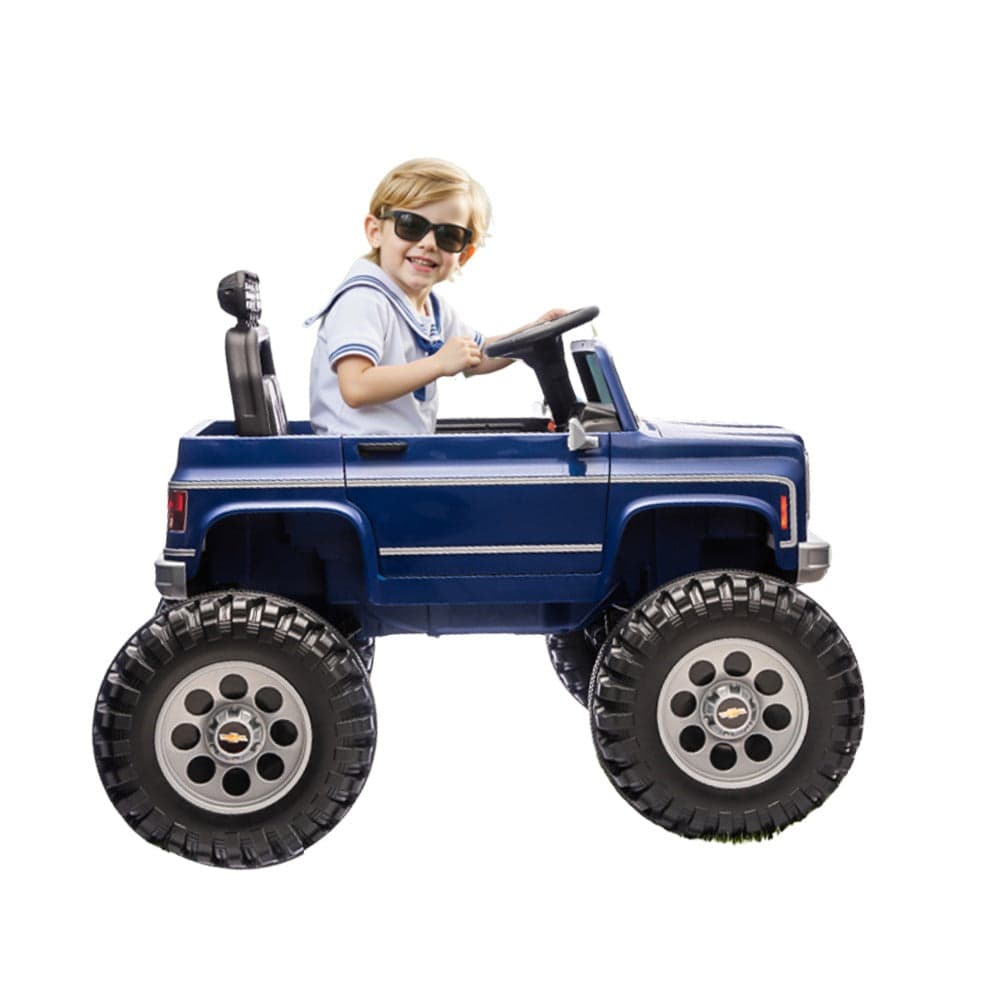 XXL Chevrolet Cheyenne 24V 7Ah Electric Car for Kids 2 Seater Kids Ride on Monster Jeep With Remote Control thumbnail 3