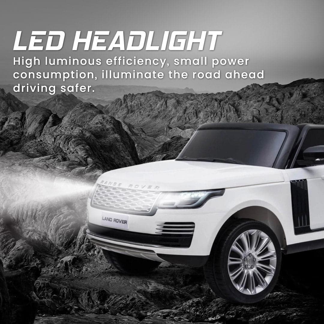 Kids Electric Car Rideon 24 v Licensed Range Rover Vogue Two Seater 4x4 thumbnail 2