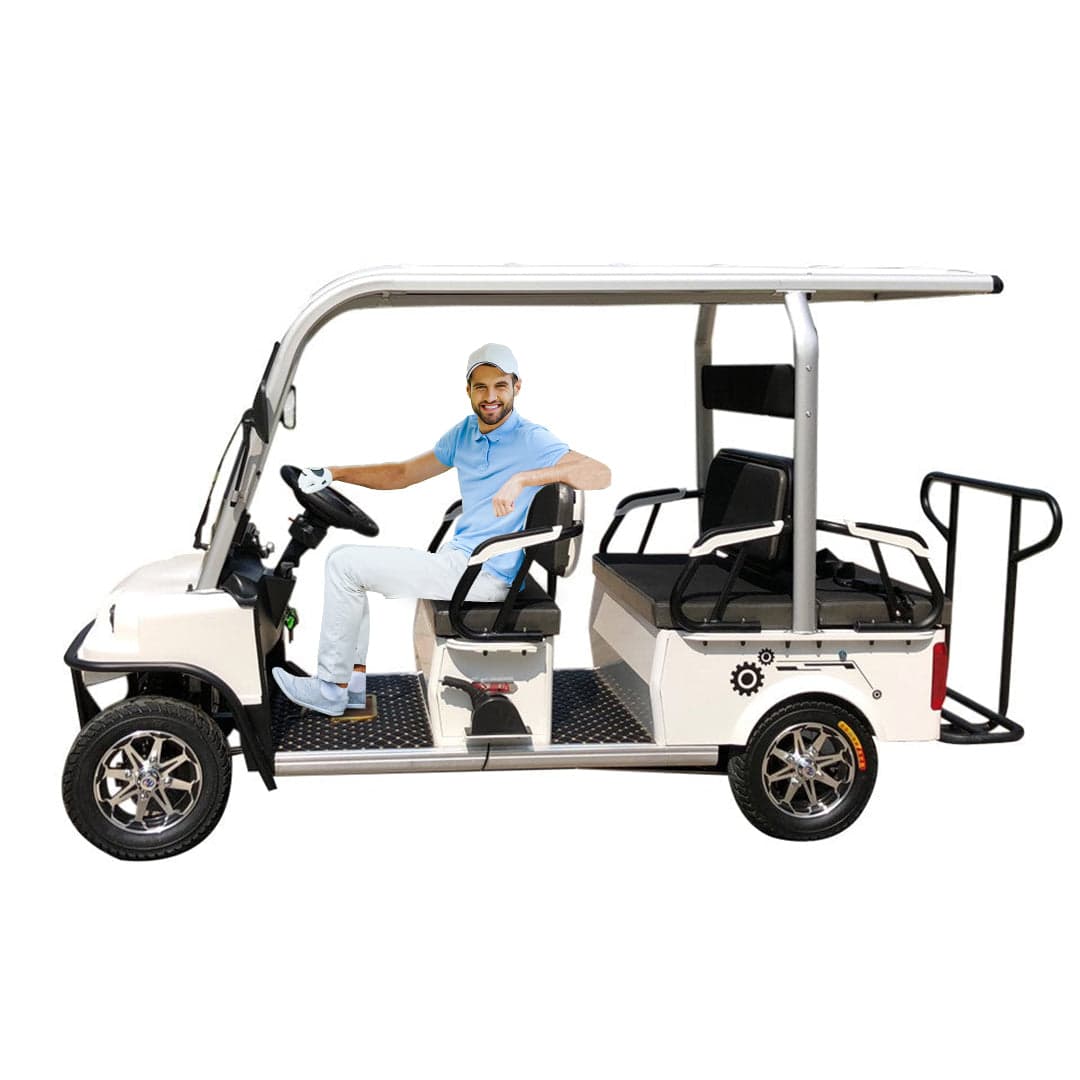 Sleek 6 Seater Electric Golf Cart Buggy 60v thumbnail 2