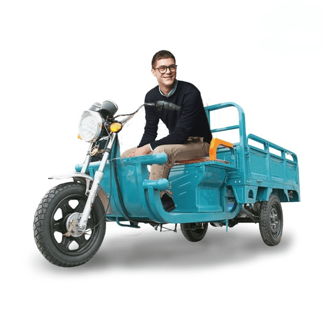 Cargo 1.8 Mtr Tuk Tuk Electric 3 Wheel Scooter Trolley
