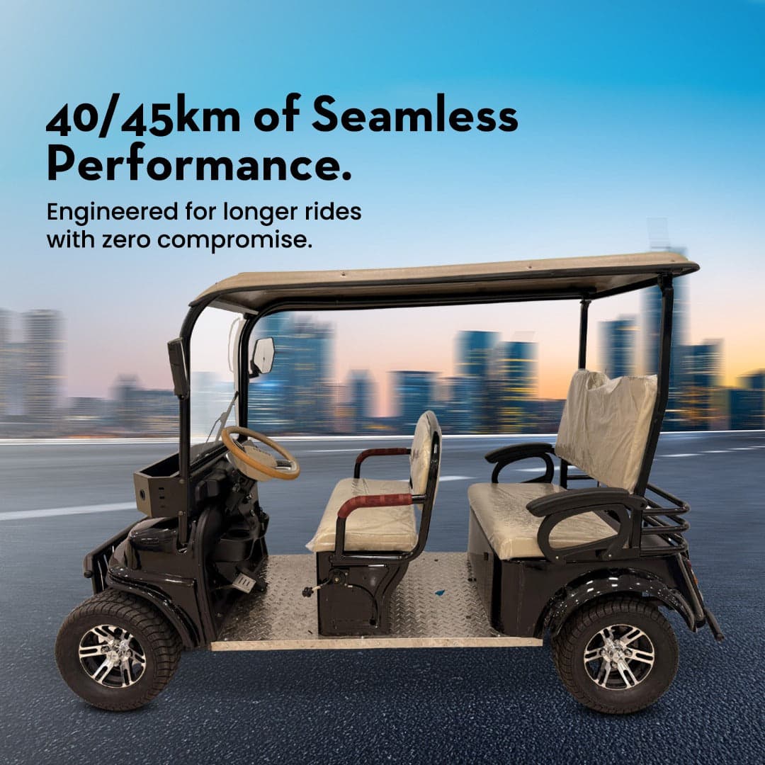 Eco Rover Electric Golf Cart 4 Seater Style, Comfort And Premium Features thumbnail 2