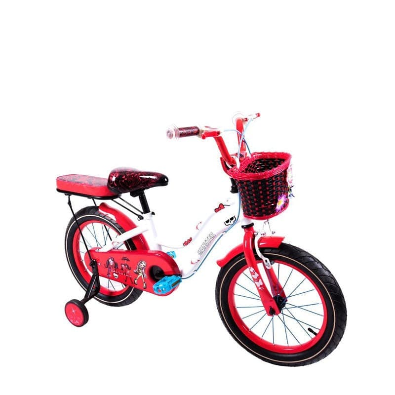 Flower Power 20" and 16" Bicycle with basket And Back cushion Assorted
