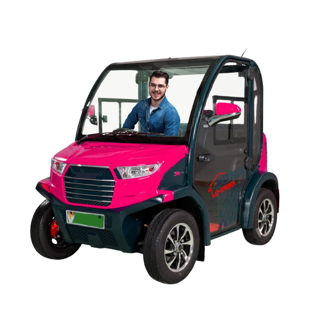 Luxury Electric A.C Golf Cart Golf Buggy 2 Seater for Sightseeing thumbnail 2