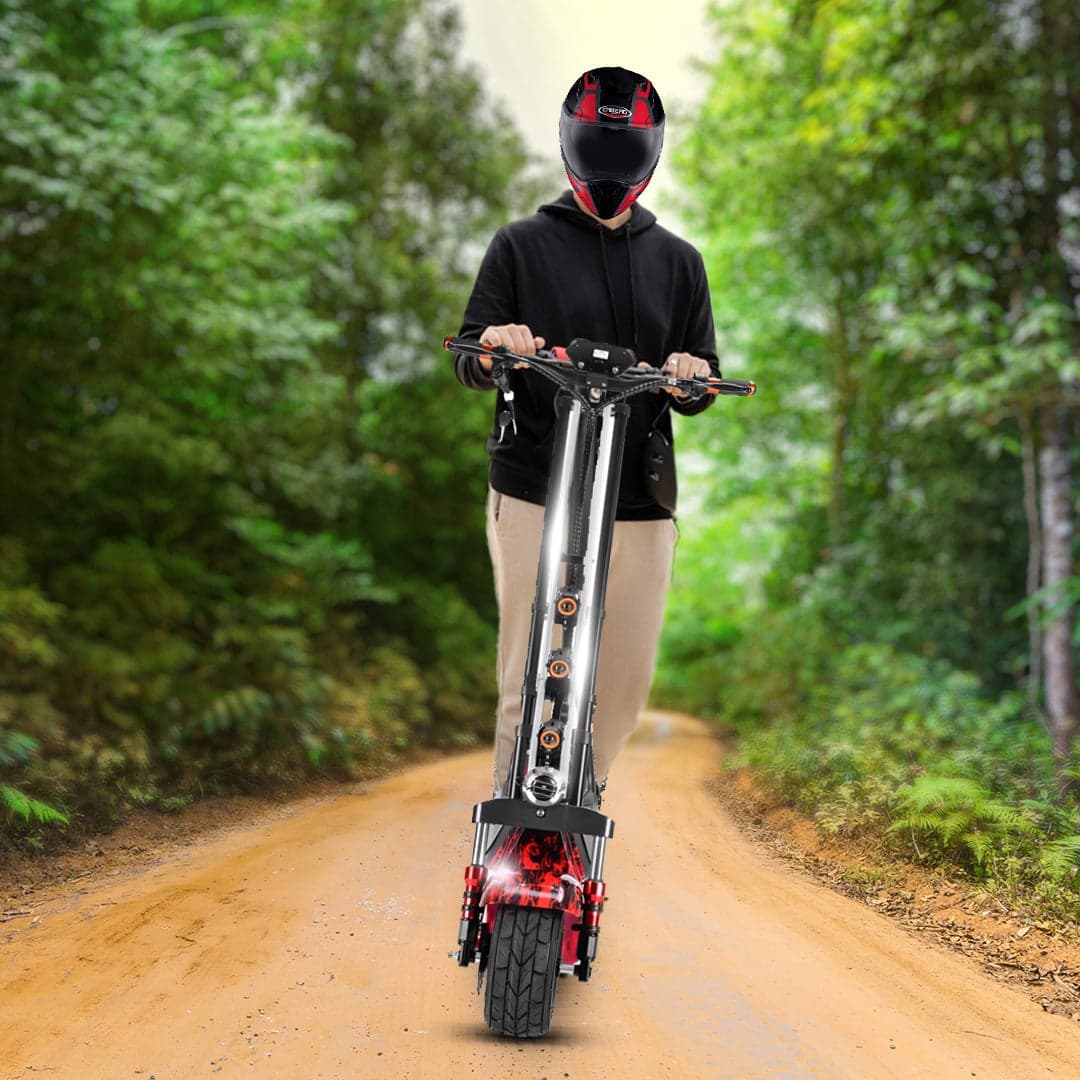 Prowler fat tyre off road foldable electric scooter 48V thumbnail 3