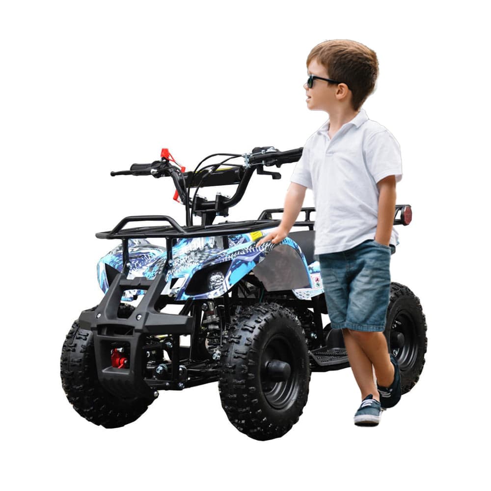 Electric ATV Quad Bike for Kids Bonzai Farm 36 V Battery, 800 Watt Motor and 28 km/h Speed thumbnail 2