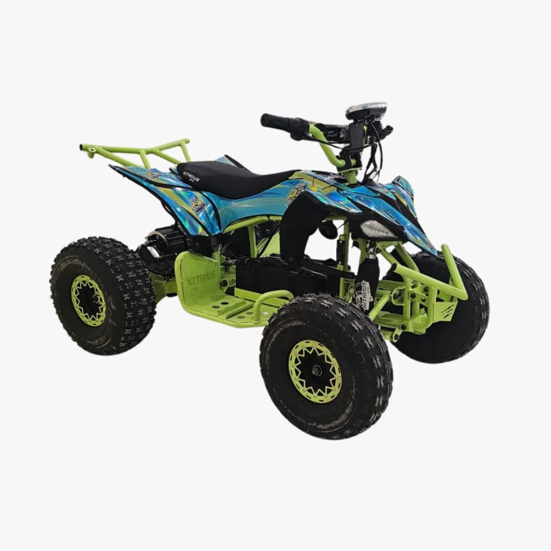 1000W Nitron 48V 13Ah Electric ATV Power off Road Quad Bike 6 Inch with Speed 55 Km/h thumbnail 3