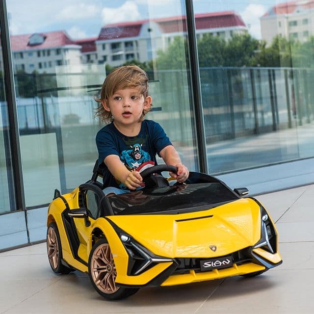 Ride on Licensed Lamborghini Prime Sian Car Battery Operated 12V thumbnail 2