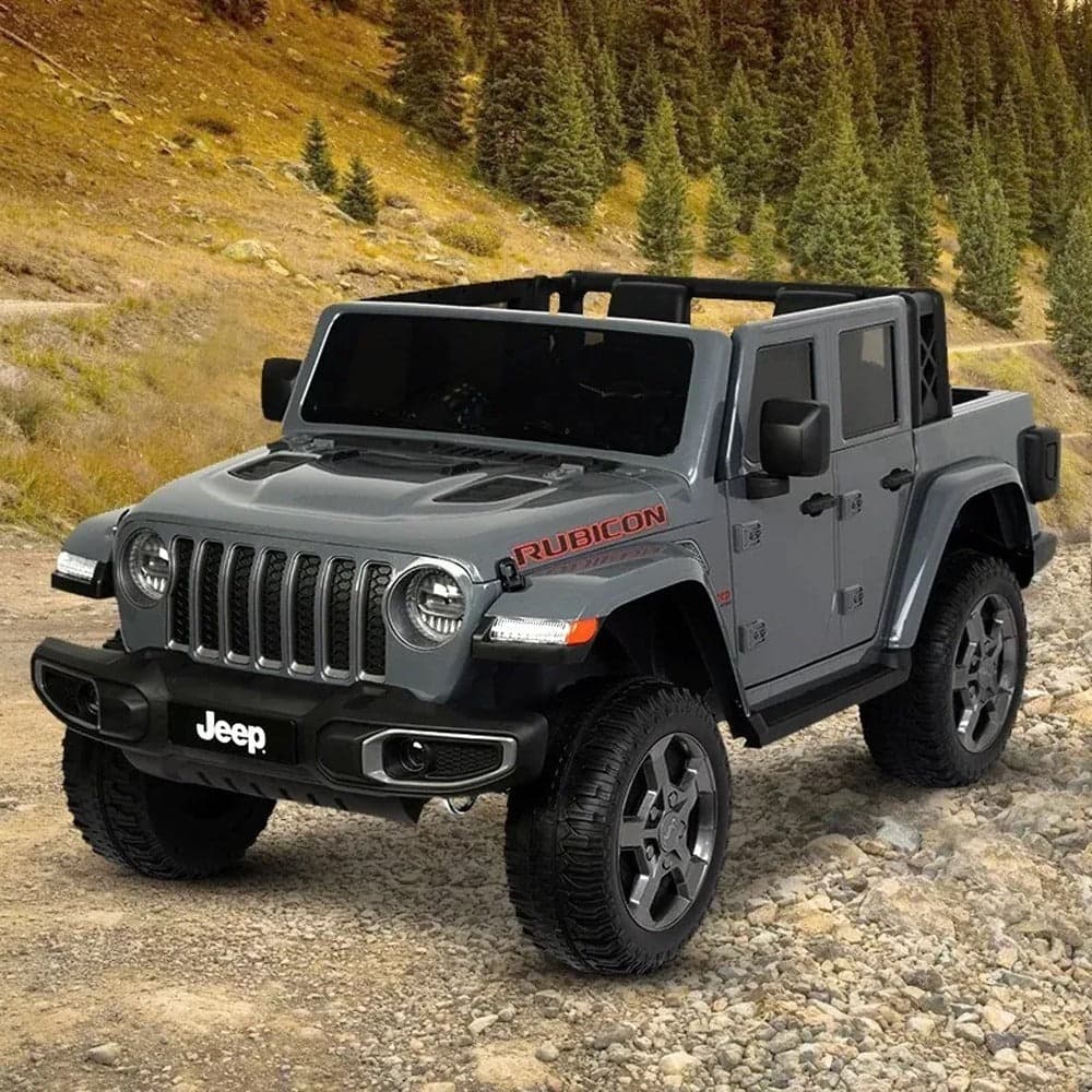 SUV Kids Electric Rideon Wrangler Rubicon Mini Jeep 12V with Parental Remote Control