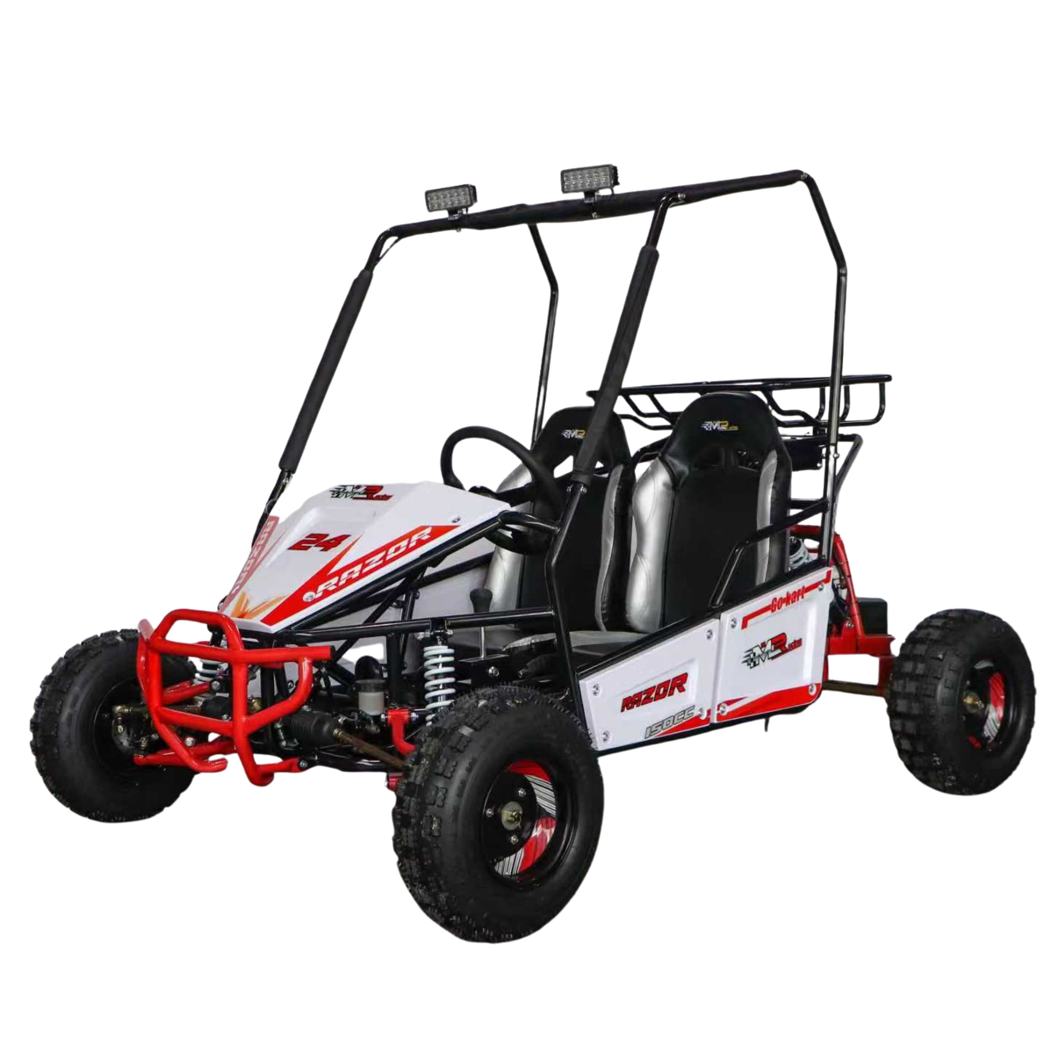 UTV 125 CC Off Road Triton Buggy for Teens & Big Kids With 2 Seats thumbnail 2
