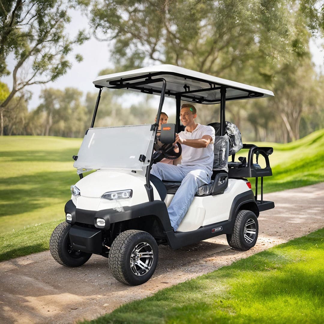 Gaz 2+2 Electric Golf Cart Buggy With 1 Year Warranty From