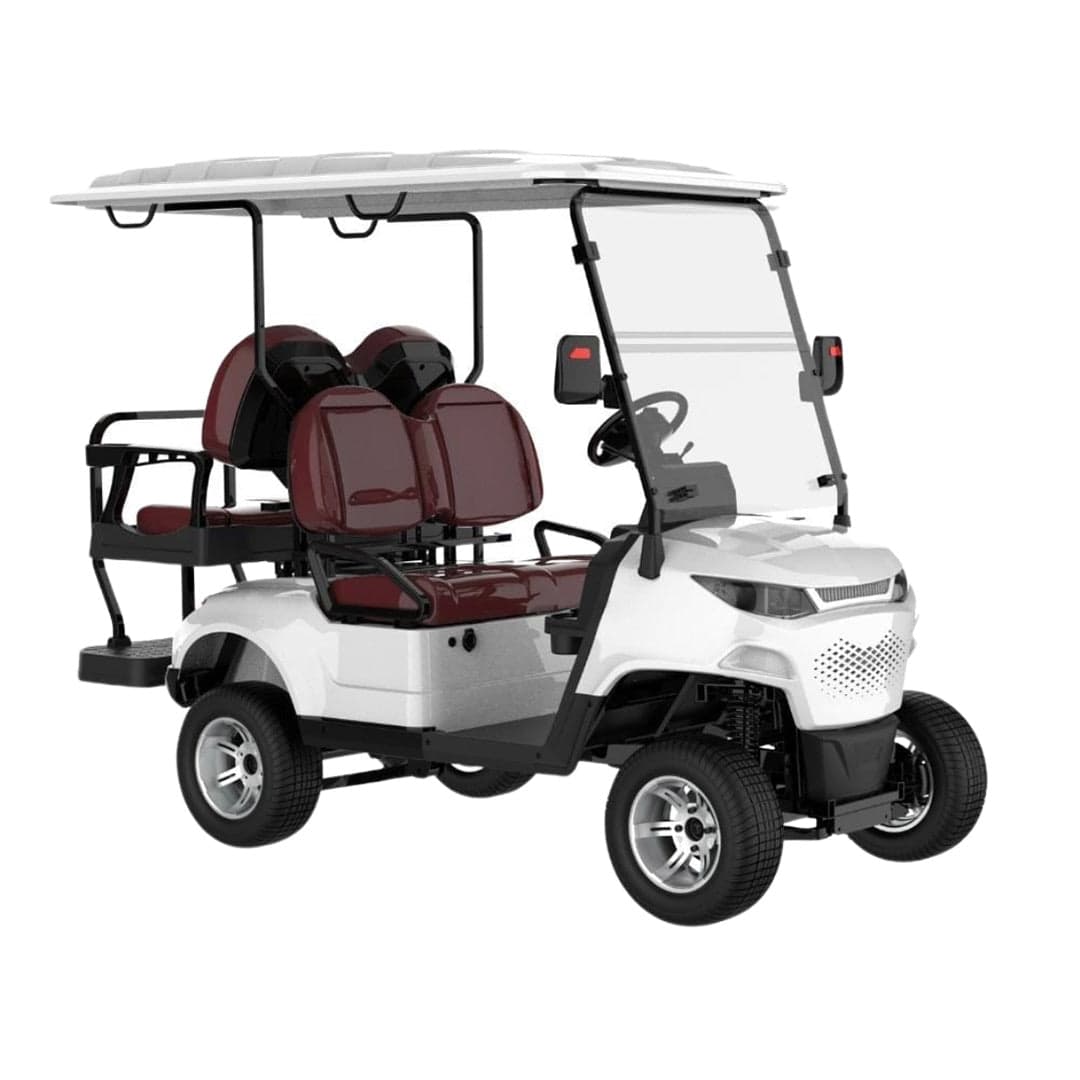 Green Rider 4 (2+2) Seater Electric Golf Cart Premium Buggy With Lithium Batteries & Warranty