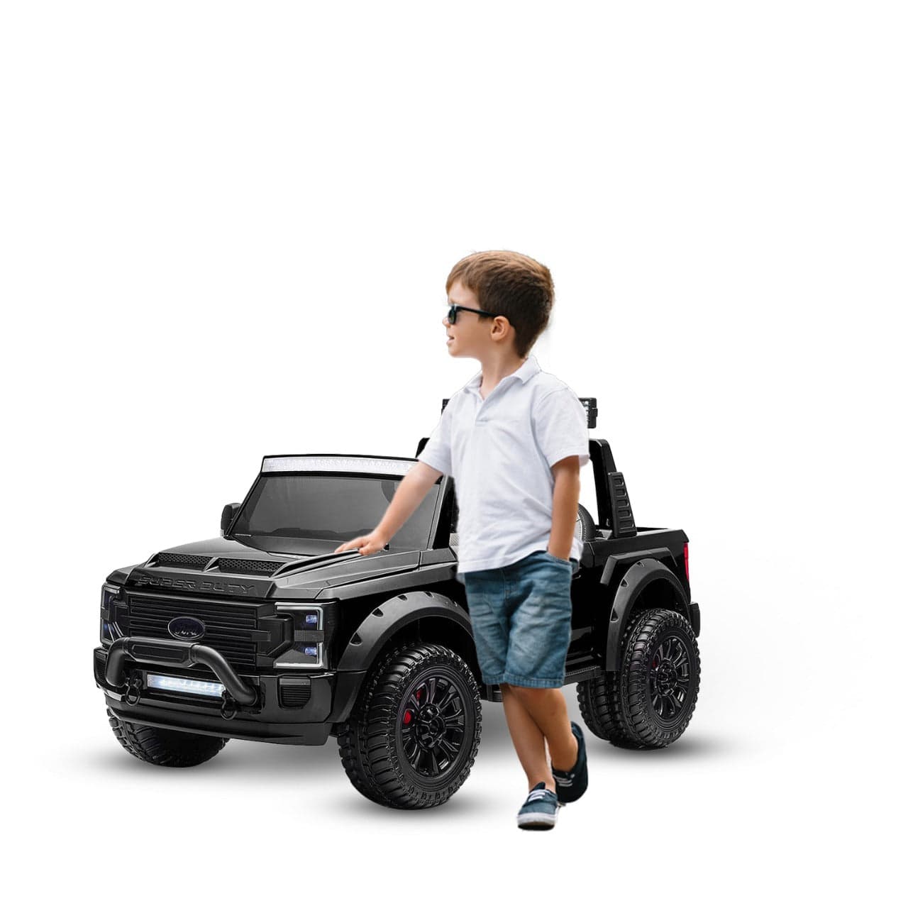 Kids Electric Rideon Licensed Ford Super duty Jeep 12 v