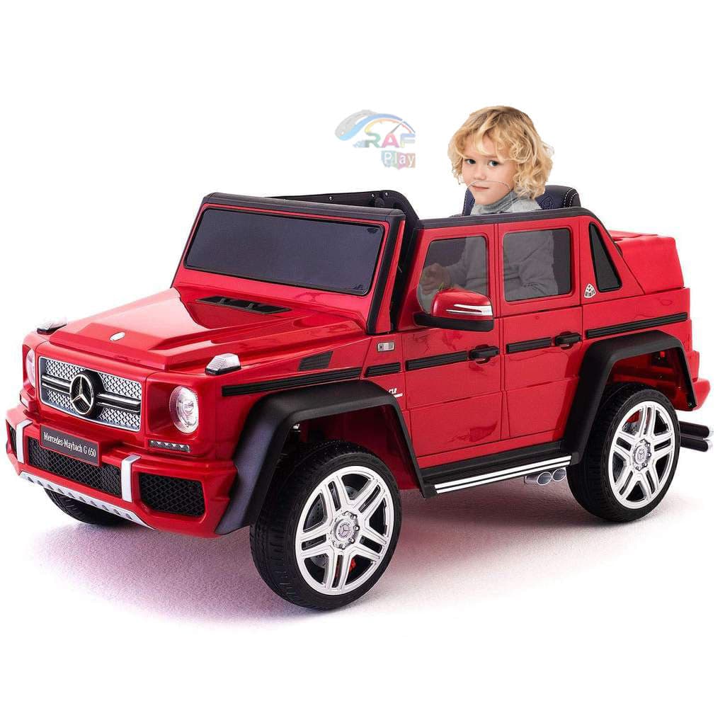 Kids Electric Rideon Licensed Mercedes Maybach G650 Jeep 12V