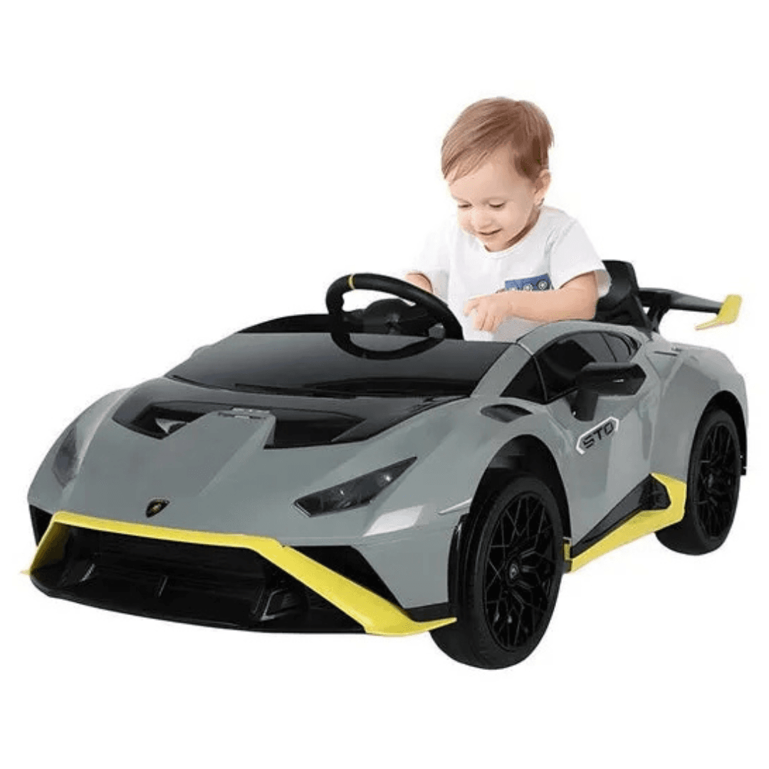 Ride on 12 v Lamborghini Hurcan STO Kids Car Four-wheels Toy Car Kids Electric Car