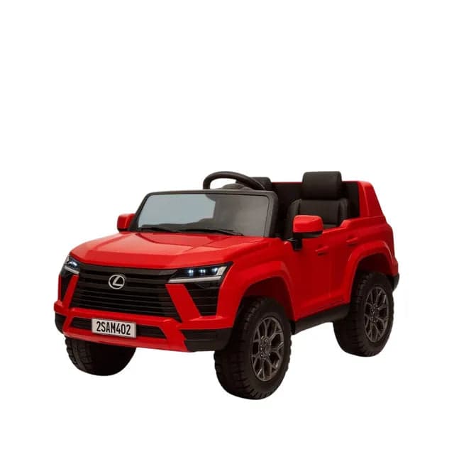 Rideon Licensed 12v Lexus GX Series Kids Electric Car, Dual Motor With Remote Control