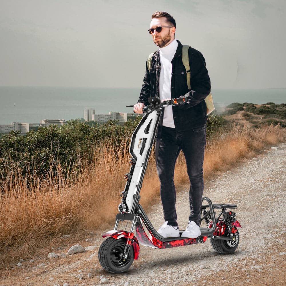Prowler fat tyre off road foldable electric scooter 48V