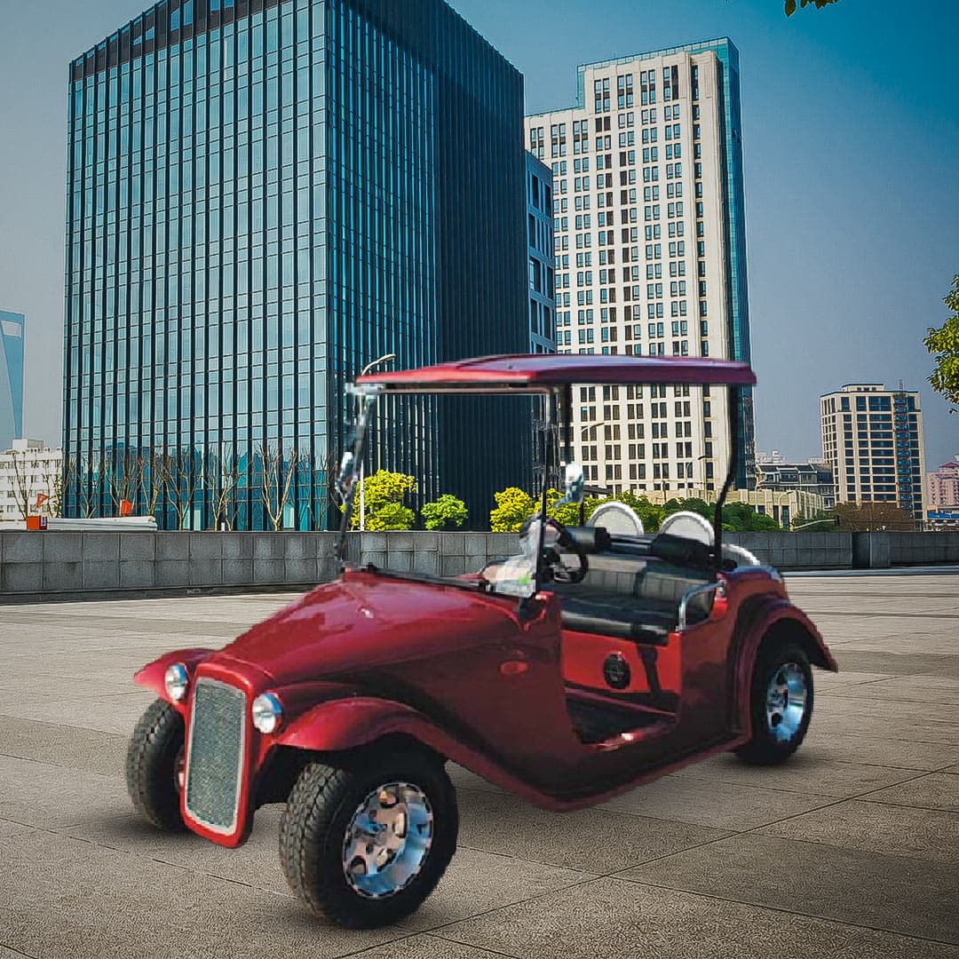 RideGulf electric scooter on a city street