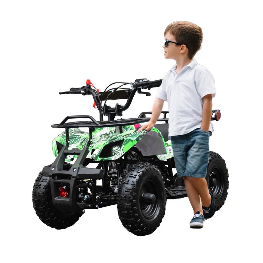 Electric ATV Quad Bike for Kids Bonzai Farm 36 V Battery, 800 Watt Motor and 28 km/h Speed