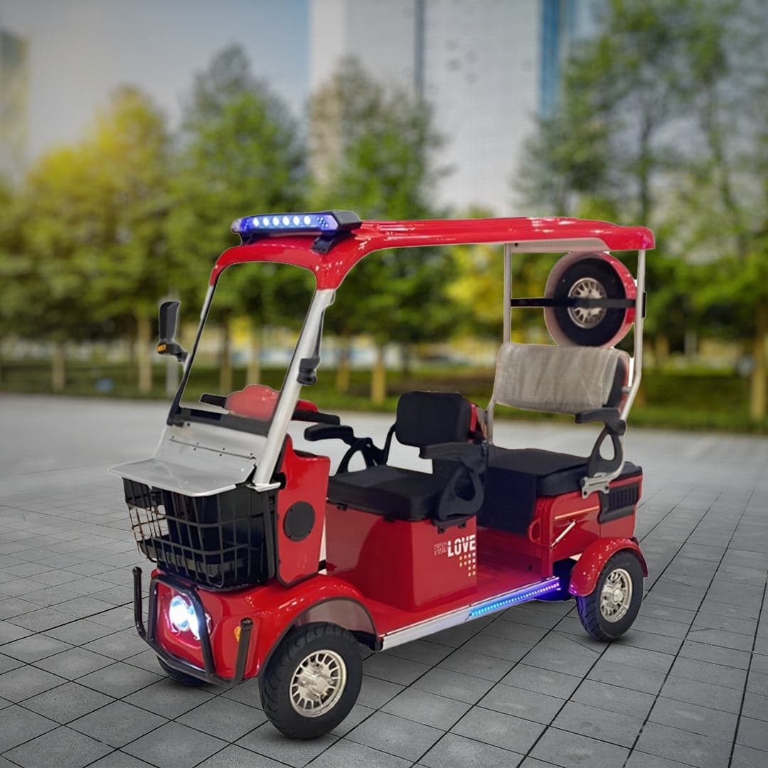 Powerpod Trio Mini Electric Golf Carts 60V for 3 Passengers