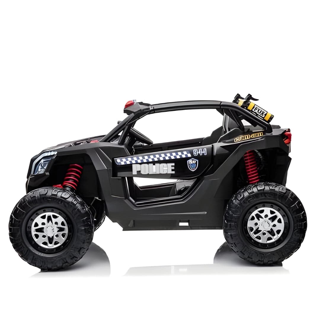 Ride on Max Expedition 12 v Kids electric Police Suv with siren and open doors