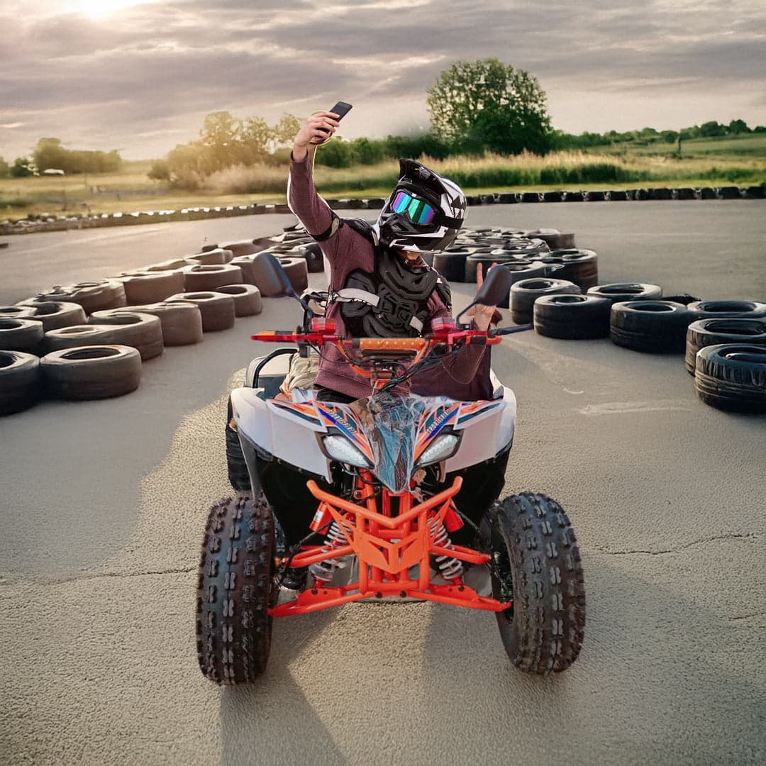 ATV Sports Ranger Electric off Road ATV Quad Bike 60 V for Teens & Adults